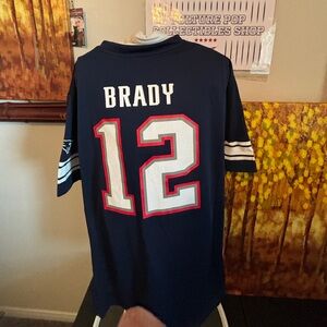 New England Patriots, Tom Brady jersey football T-shirt🏈🐐